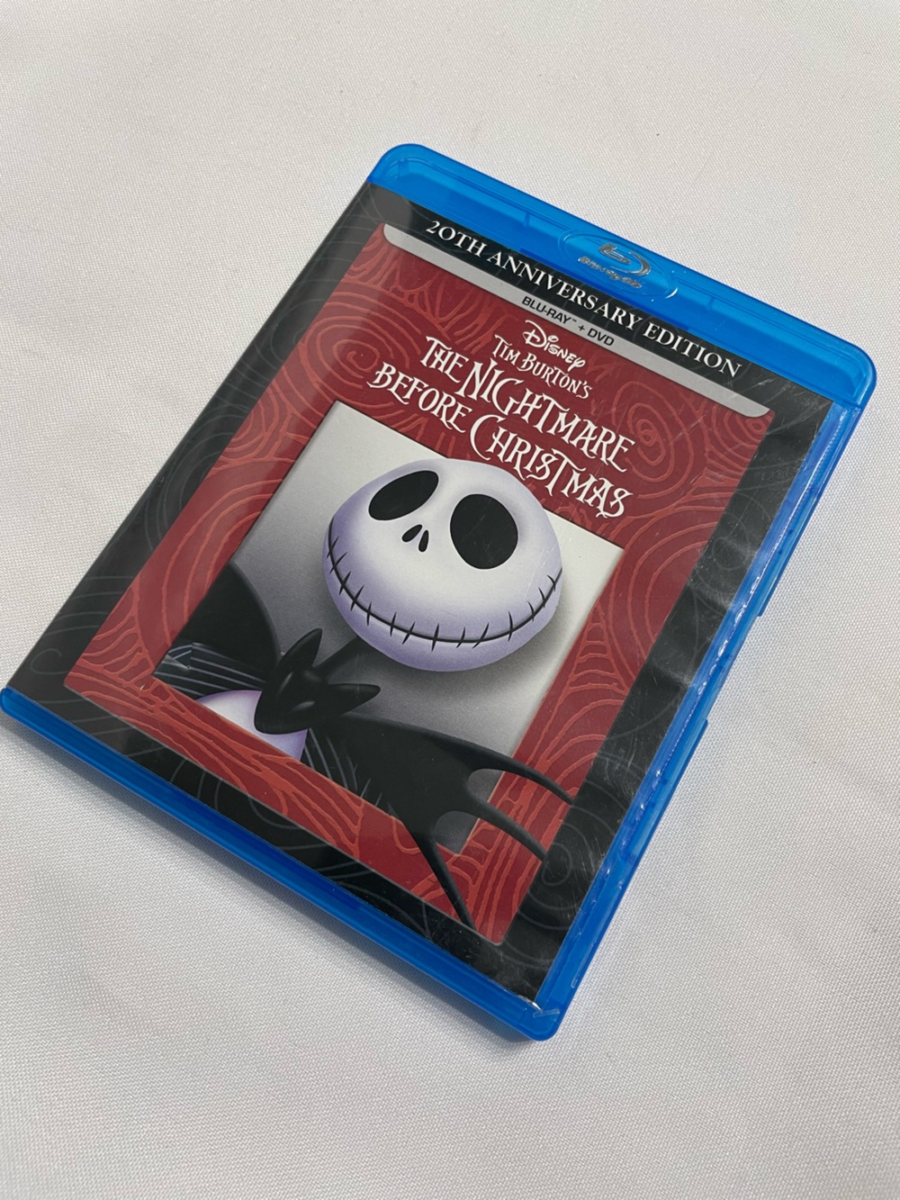 Tim Burton's The Nightmare Before Christmas 20th Anniversary Blu-ray & DVD EUC